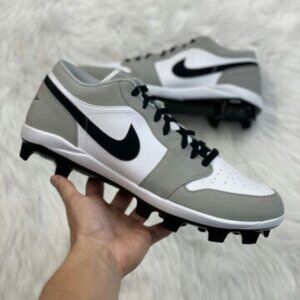 Nike Air Jordan 1 Retro MCS Low Mens Football Shoes White CJ8524-012 VNDS Sz 14